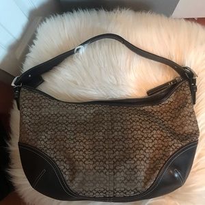 Coach monogram Hobo shoulder bag